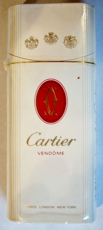 cartier paris vendome|cartier vendome cigarettes.